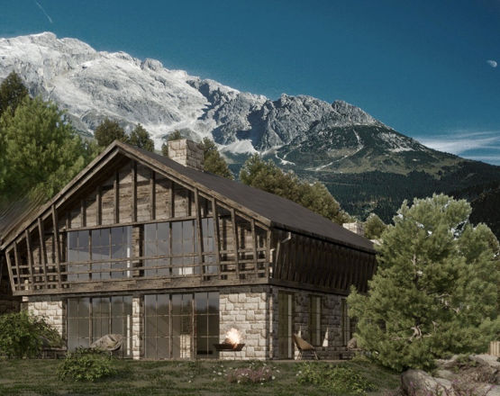 Off-Plan Ski-In Ski-Out Chalets in Panoramic Spot in the Hochkönig