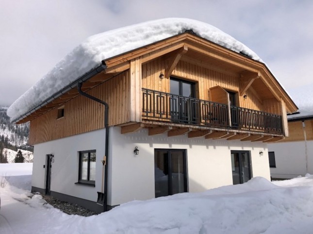 Rustic Chalets near Lake Pressegger