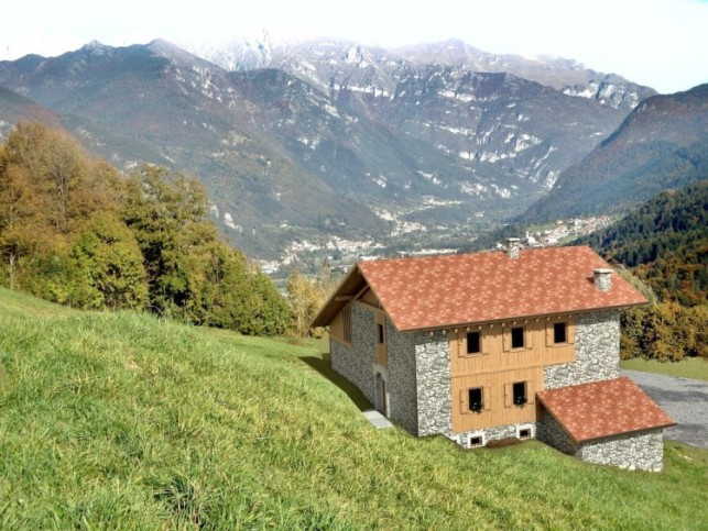 Off-Plan Mountain Chalet for Sale in Trentino