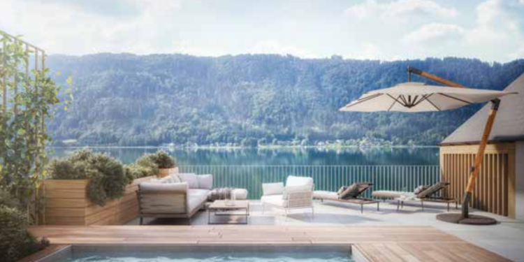 Apartment Residence with Private Lake Access on Ossiach