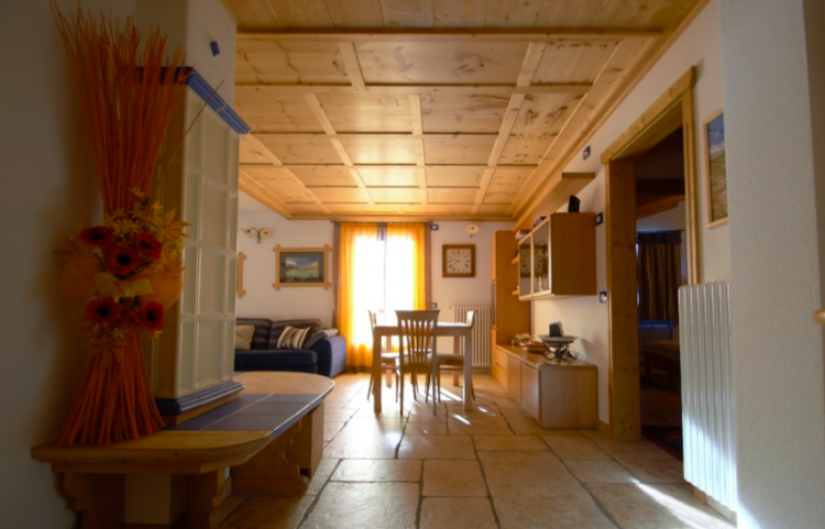 Traditional ski apartment for sale in Bormio area